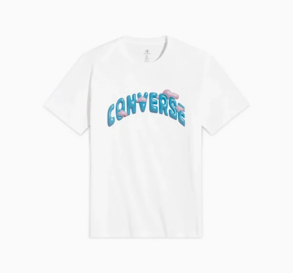 Converse Clouds T-Shirt White