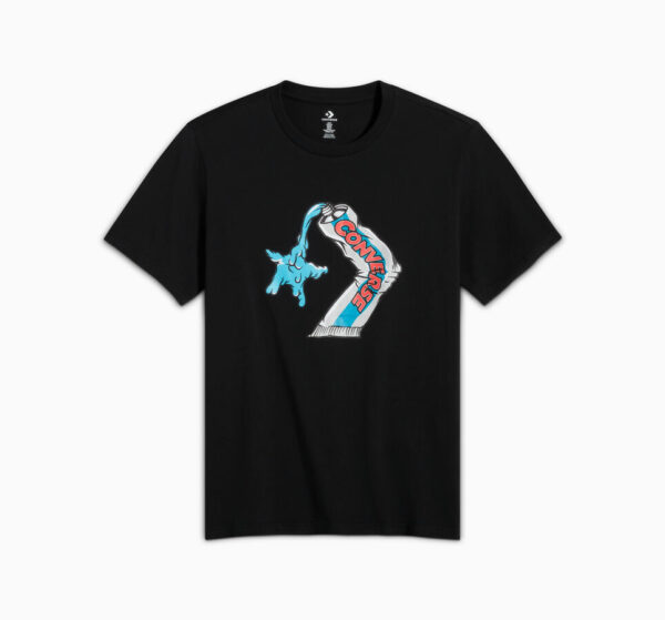 Converse Toothpaste T-Shirt Black