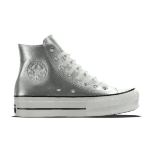 Converse Chuck Taylor All Star Lift Platform Silver