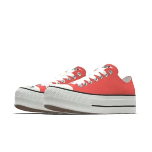 Converse Custom Chuck Taylor All Star Lift Platform Red