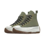 Converse Custom Run Star Hike Platform Green